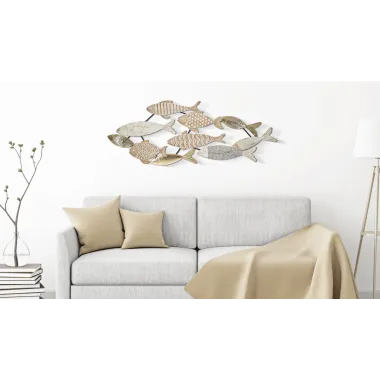 PANEL ŻELAZNY FISHY 118x5,7x46,4 cm